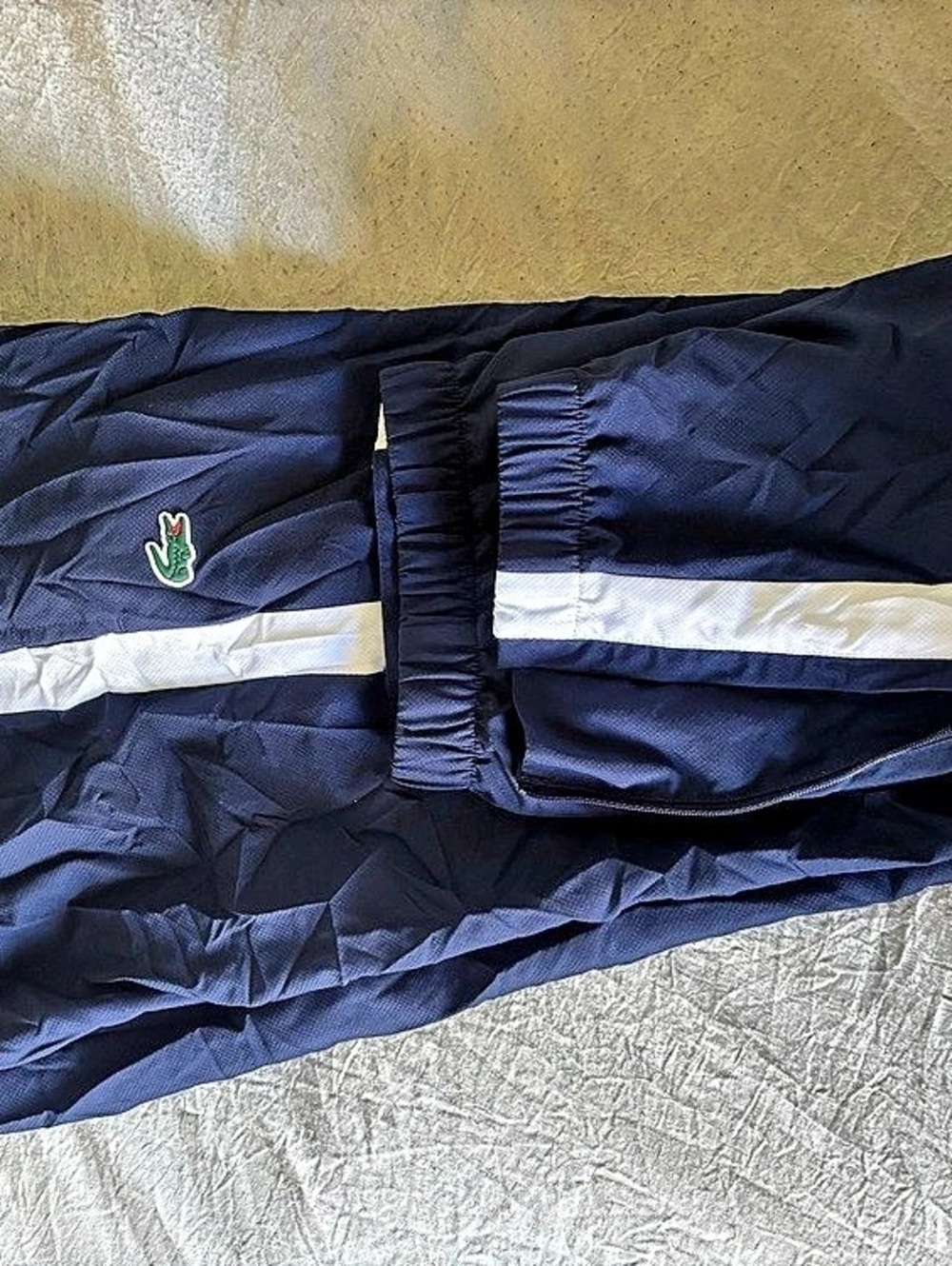 Lacoste Sport Printed Tracksuit Blue & White US 5 - Picture 5 of 8